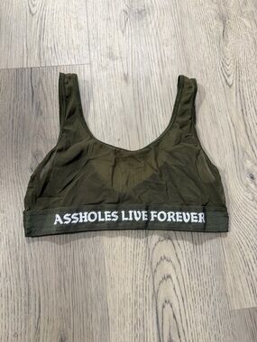 Assholes Live Forever Bralette